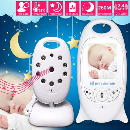 VB601 2.0 inch LCD Screen Hassle-Free Portable Baby Monitor, Support Two Way Talk Back, Night Vision(AU Plug) - Security by buy2fix | Online Shopping UK | buy2fix