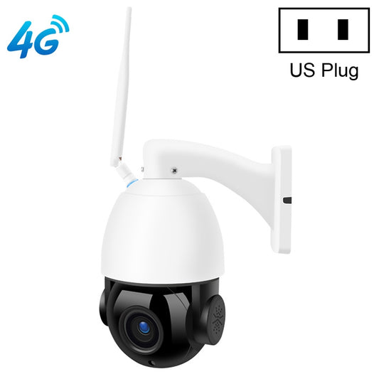 QX5 4G (US Version) 2.0 Million Pixels 1080P HD 20X Zoom Dome Smart Camera, Support Infrared Night Vision / Motion Detection / Voice Intercom / TF Card, US Plug - Security by buy2fix | Online Shopping UK | buy2fix