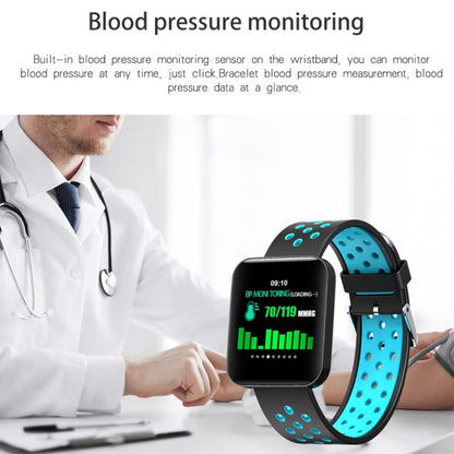 S88 1.54 inches TFT Color Screen Smart Bracelet IP67 Waterproof, Silicone Watchband, Support Call Reminder /Heart Rate Monitoring /Sleep Monitoring /Sedentary Reminder /Blood Pressure Monitoring(Red) - Smart Wear by buy2fix | Online Shopping UK | buy2fix