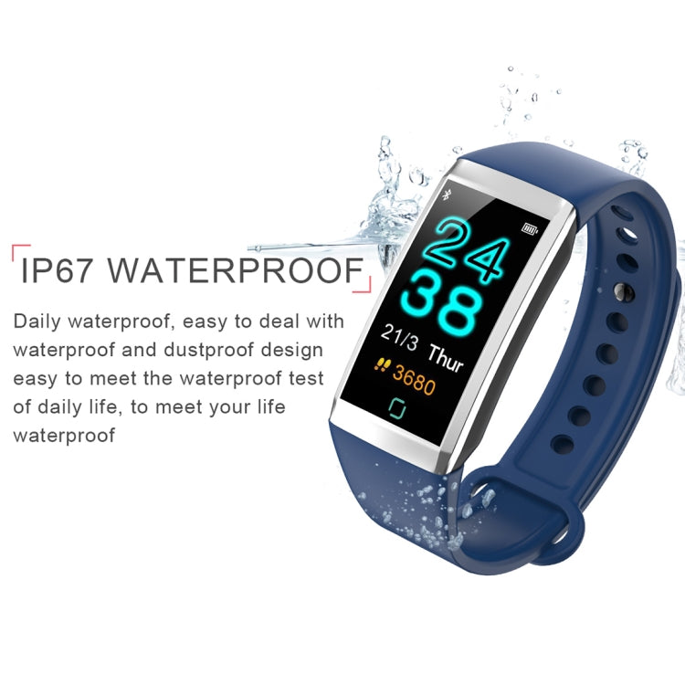 TD19 1.14 inches IPS Screen Smart Bracelet IP67 Waterproof, Support Call Reminder / Heart Rate Monitoring / Blood Pressure Monitoring / Sleep Monitoring /  Remote Camera (Red) - Smart Wear by buy2fix | Online Shopping UK | buy2fix