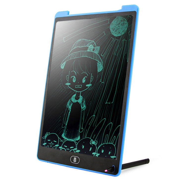 Portable 12 inch LCD Writing Tablet Drawing Graffiti Electronic Handwriting Pad Message Graphics Board Draft Paper with Writing Pen(Blue) - Consumer Electronics by buy2fix | Online Shopping UK | buy2fix