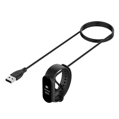 Bracelet USB Magnetic Attraction Plastic Charging Cable for Xiaomi Mi Band 5 / 6 / 7, Cable Length: 50cm(Black) - Charger by buy2fix | Online Shopping UK | buy2fix