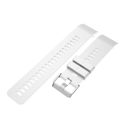 Silicone Sport Watch Band for Garmin Forerunner 35(White) - Smart Wear by buy2fix | Online Shopping UK | buy2fix