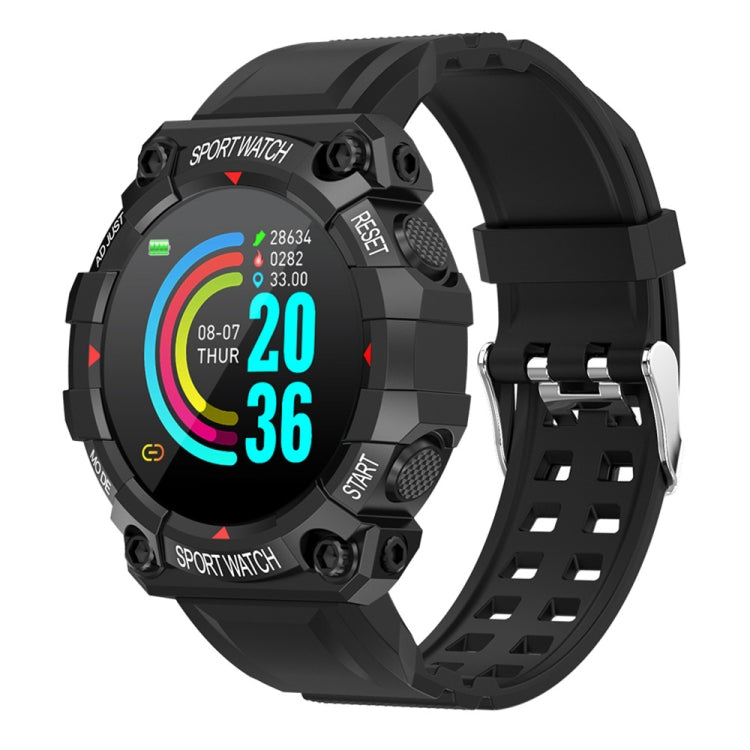 FD68 1.3 inch Color Round Screen Sport Smart Watch, Support Heart Rate / Multi-Sports Mode(Black) - Smart Wear by buy2fix | Online Shopping UK | buy2fix