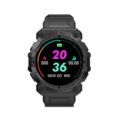 FD68S 1.44 inch Color Roud Screen Sport Smart Watch, Support Heart Rate / Multi-Sports Mode(Black) - Smart Wear by buy2fix | Online Shopping UK | buy2fix