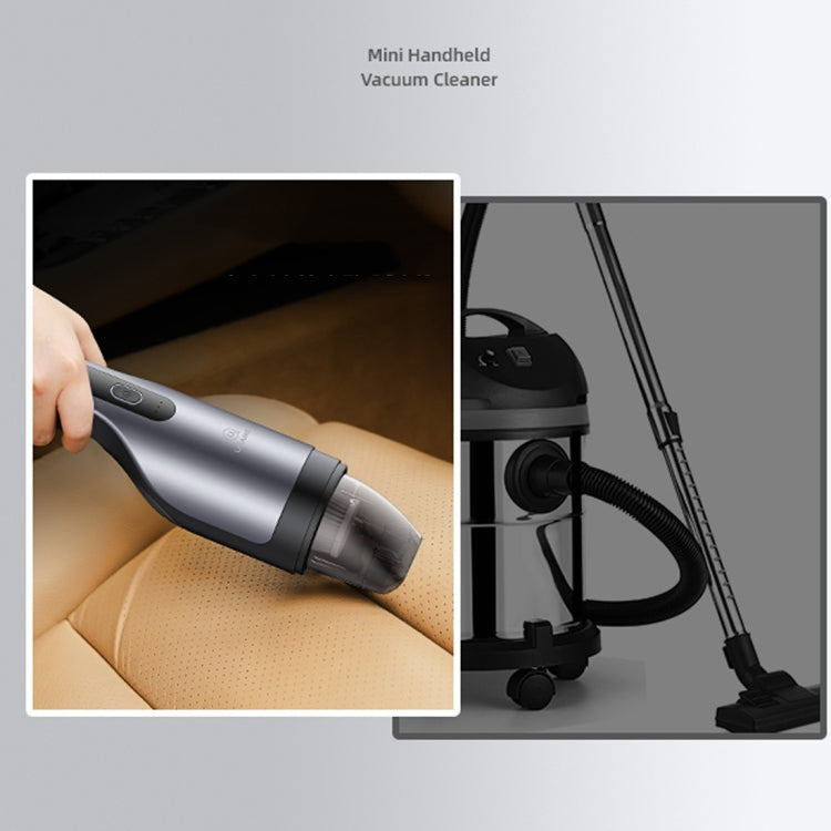 USAMS US-ZB108-1 Car Portable Handheld Powerful Vacuum Cleaner(Dark Gray) - Vacuum Cleaner by USAMS | Online Shopping UK | buy2fix