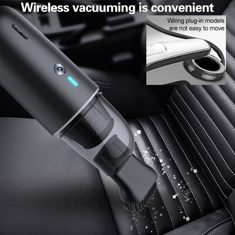 Car / Household Wireless Portable 90W Handheld Powerful Vacuum Cleaner (White) - Vacuum Cleaner by buy2fix | Online Shopping UK | buy2fix