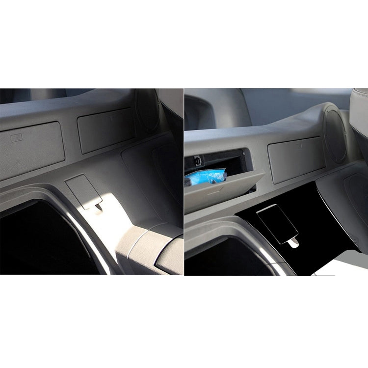 For Nissan 350Z 2003-2005 2pcs Car Rear Of Center Console Decorative Stickers, Left and Right Drive Universal - In Car by buy2fix | Online Shopping UK | buy2fix