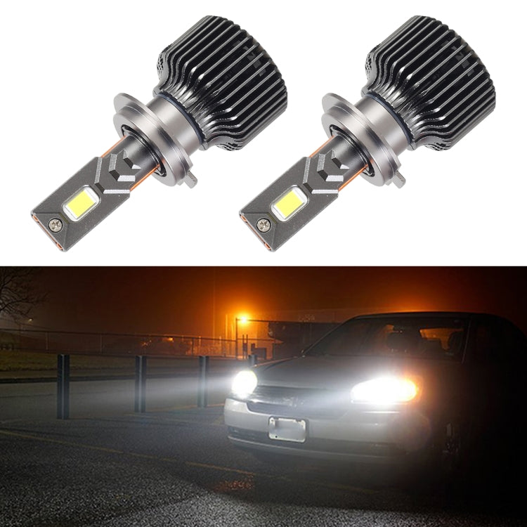 K11 1 Pair H7 12V / 85W / 6000K / 9000LM Car LED Headlight (White Light) -  by buy2fix | Online Shopping UK | buy2fix