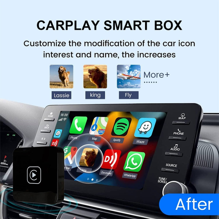 Car Intelligent AI Box Original Car Wired to Wireless Carplay - Car MP3 & MP4 & MP5 by buy2fix | Online Shopping UK | buy2fix