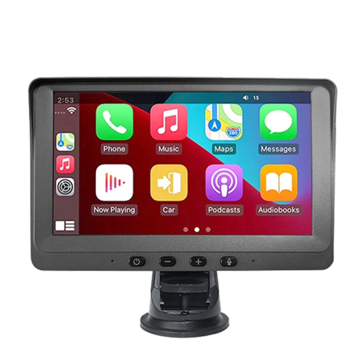 P704 7 inch Wireless CarPlay Car Navigator Smart Dual Camera Driving Recorder - Car DVRs by buy2fix | Online Shopping UK | buy2fix