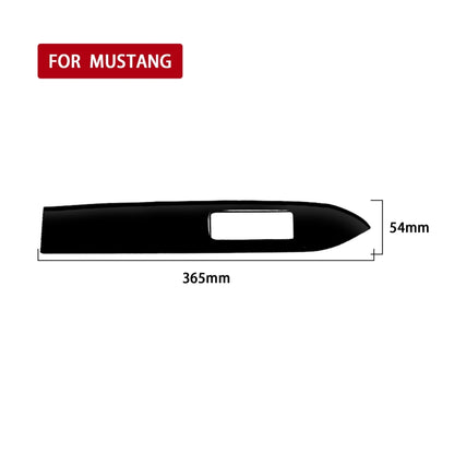 For Ford Mustang 2015-2020 Car Dashboard Decorative Sticker, Right Drive (Black) - In Car by buy2fix | Online Shopping UK | buy2fix