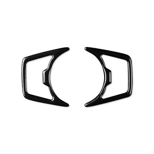 For Ford Mustang 2015-2020 Car Headlight Decorative Sticker, Left and Right Drive Universal(Black) - In Car by buy2fix | Online Shopping UK | buy2fix