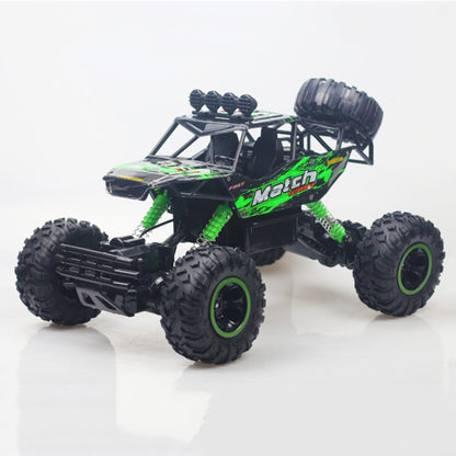 HD6026 1:12 Large Alloy Climbing Car Mountain Bigfoot Cross-country Four-wheel Drive Remote Control Car Toy, Size: 37cm(Green) - RC Cars by buy2fix | Online Shopping UK | buy2fix