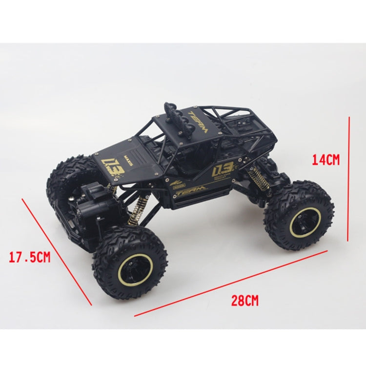 HD6026 1:16 Large Alloy Climbing Car Mountain Bigfoot Cross-country Four-wheel Drive Remote Control Car Toy, Size: 28cm(Red) - RC Cars by buy2fix | Online Shopping UK | buy2fix