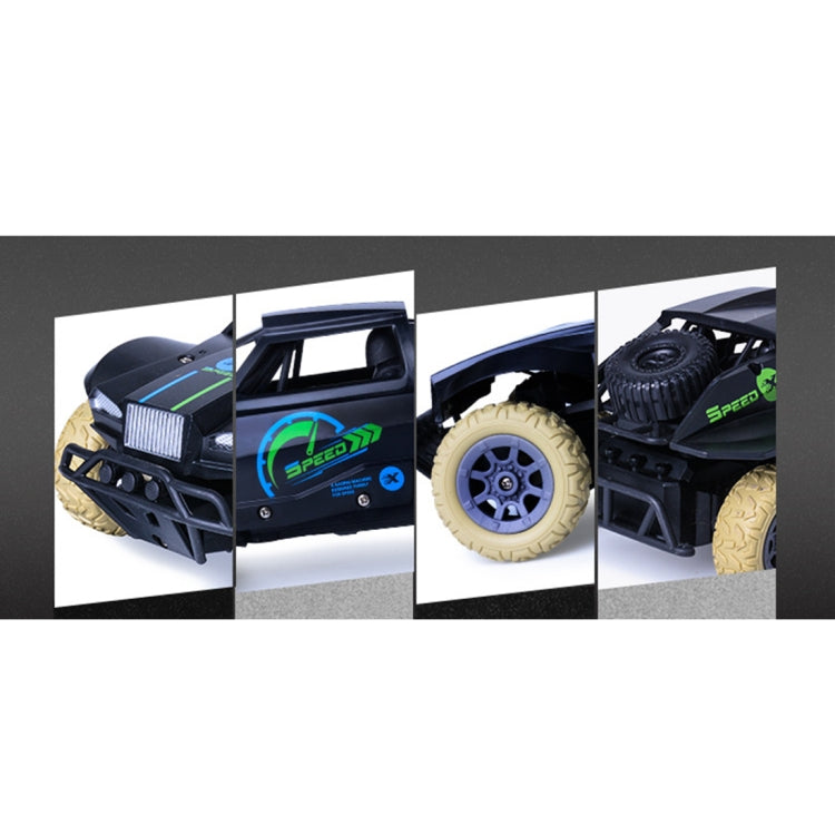 HD808 1:20 27Mhz Remote Control Short Truck High Speed Off-road Drifting Children Toy Car(Green) - RC Cars by buy2fix | Online Shopping UK | buy2fix