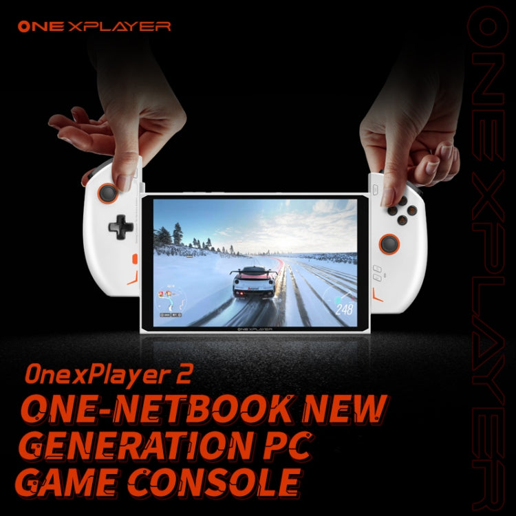 OneXPlayer 2 Game Console, 8.4 inch 32GB+2TB Windows 11, AMD Ryzen 7 CPU(White) - Pocket Console by ONE-NETBOOK | Online Shopping UK | buy2fix