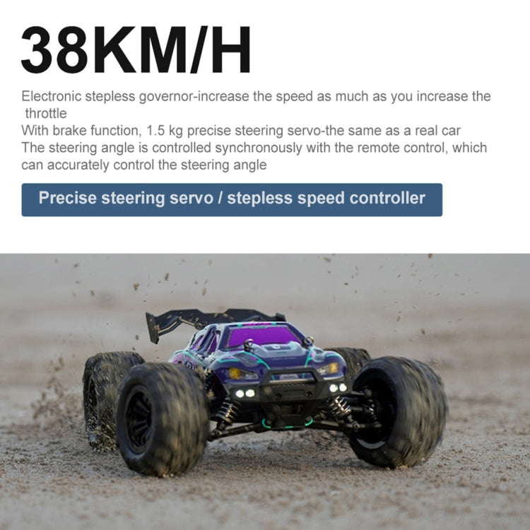 SCY-16101 2.4G 1:16 Electric 4WD RC Monster Truck Coupe Car Toy (Purple) - RC Cars by buy2fix | Online Shopping UK | buy2fix