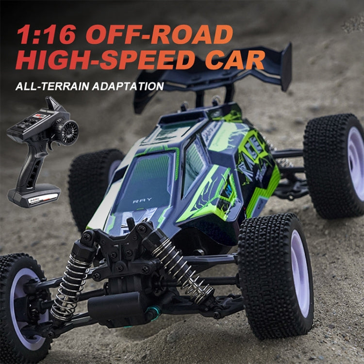 SCY-16201 2.4G 1:16 Electric 4WD RC Racing Off-road Vehicle Car Toy (Green) - RC Cars by buy2fix | Online Shopping UK | buy2fix