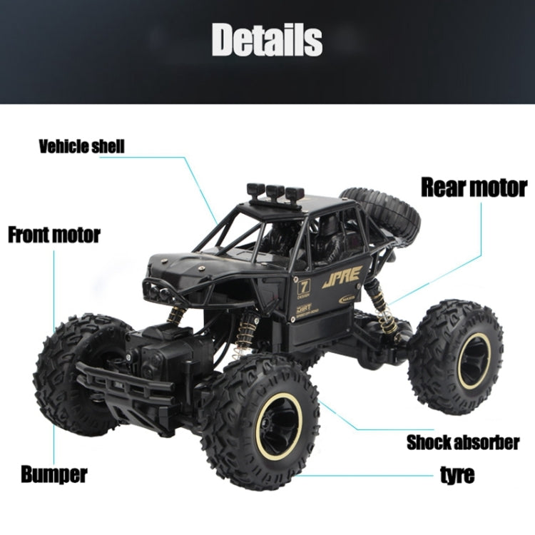 2.4GHz 4WD Double Motors Off-Road Climbing Car Remote Control Vehicle, Model:9268 (Black) - RC Cars by buy2fix | Online Shopping UK | buy2fix