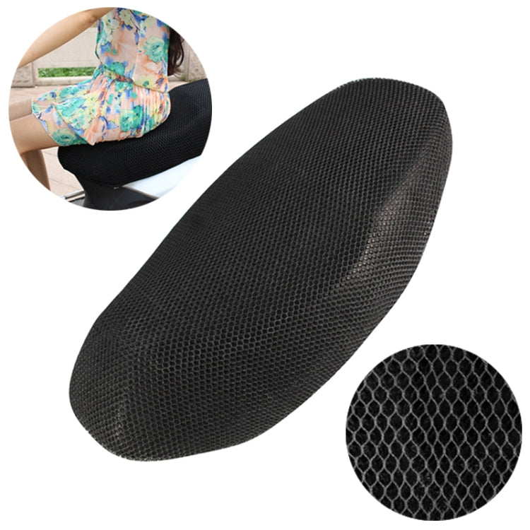 Motorcycle Breathable Sunscreen Double Layer 3D Honeycomb Small Hole Polyester Cushion Mesh, Size: S, Length: 70cm; Width: 50cm - Seat Covers by buy2fix | Online Shopping UK | buy2fix