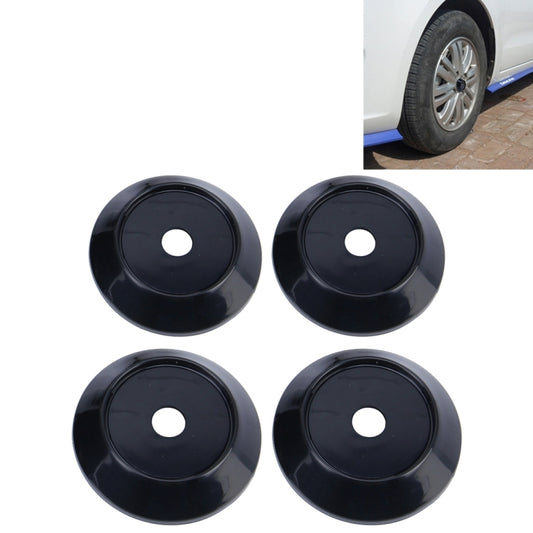 4 PCS Plastic Car Styling Accessories Car Emblem Badge Sticker Wheel Hub Caps Centre Cover - In Car by buy2fix | Online Shopping UK | buy2fix