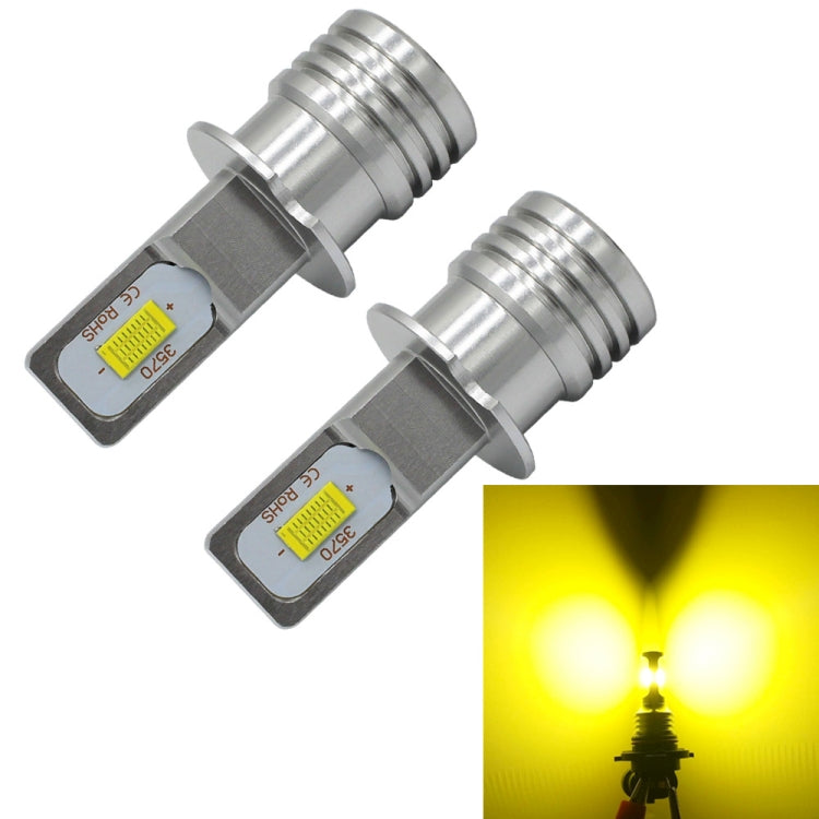 2 PCS H3 72W 1000LM 6000-6500K Super Bright Car Fog Light LED Bulbs, DC 12-24V - Fog / Driving Lights by buy2fix | Online Shopping UK | buy2fix