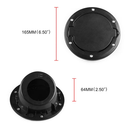 Car Modified ABS Oil Cap Engine Tank Cover for Jeep Wrangler JK 2007-2018 - In Car by buy2fix | Online Shopping UK | buy2fix