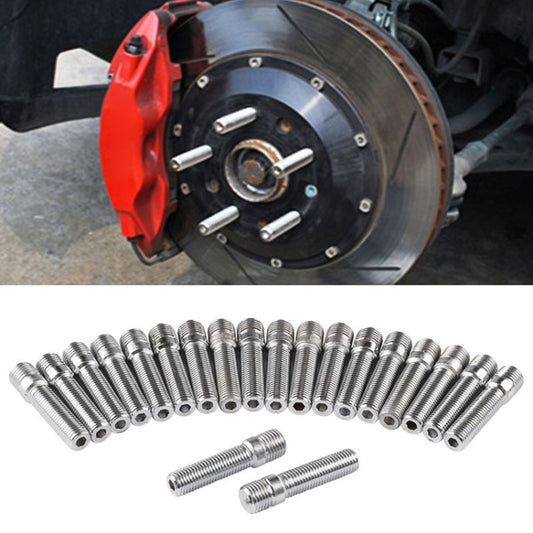 20 PCS 5.8cm Universal Car Modification Extended Wheels Stud Conversion M14x1.25 to M12x1.5 Screw Adapter LN032 LN033 LN044 - In Car by buy2fix | Online Shopping UK | buy2fix