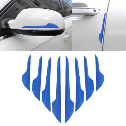 8 PCS Car Vehicle Door Side Guard Anti Crash Strip Exterior Avoid Bumps Collsion Impact Protector Sticker(Blue) - Anti Collision Sticker by buy2fix | Online Shopping UK | buy2fix