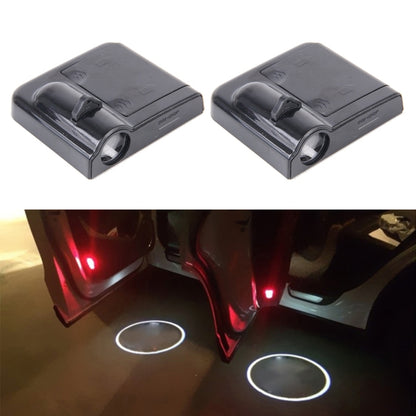 2 PCS LED Ghost Shadow Light Car Door LED Laser Welcome Decorative Light, Display Logo for Alfa Romeo Car Brand - Door Lights by buy2fix | Online Shopping UK | buy2fix