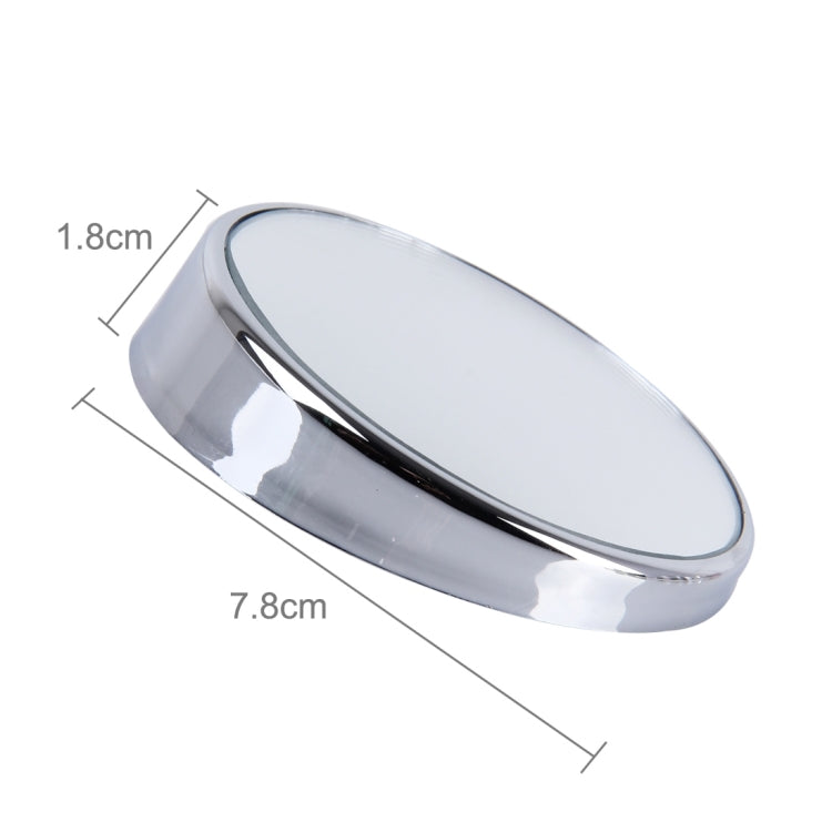 3R-023 Car Blind Spot Rear View Wide Angle Mirror, Diameter: 7.5cm(Silver) - Convex Mirror & Accessories by 3R | Online Shopping UK | buy2fix