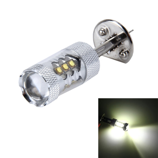 H1 80W 800LM 6000K 16-3535-LEDs Car Fog Lights, DC 12-24V(White Light) - Fog / Driving Lights by buy2fix | Online Shopping UK | buy2fix