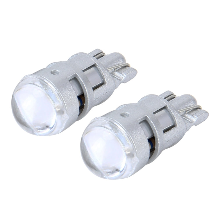 10 PCS T10 1W 50LM Car Clearance Light with SMD-3030 Lamp, DC 12V(Red Light) - Clearance Lights by buy2fix | Online Shopping UK | buy2fix