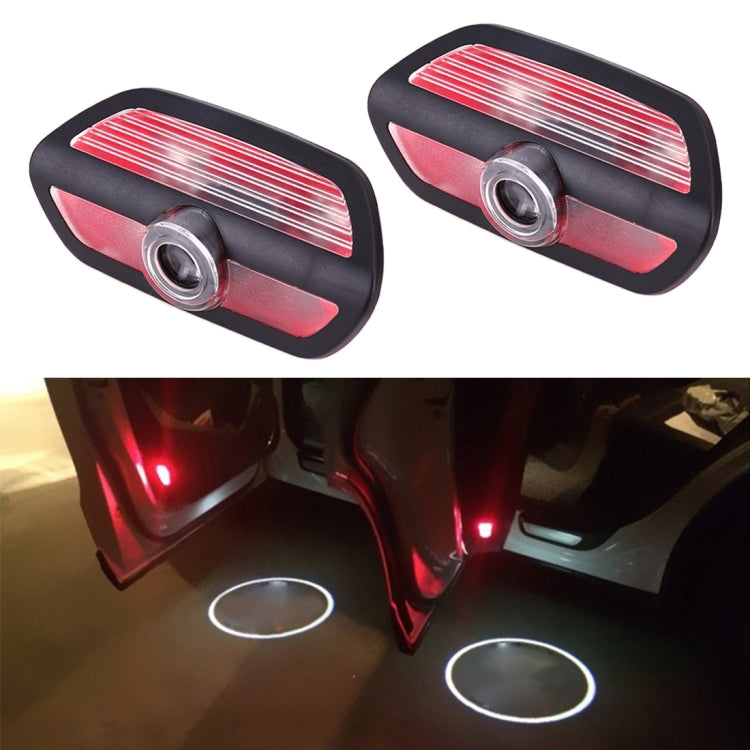 2 PCS LED Car Door Welcome Logo Car Brand Shadow Lights for Mercedes Benz / Mabach - Door Lights by buy2fix | Online Shopping UK | buy2fix