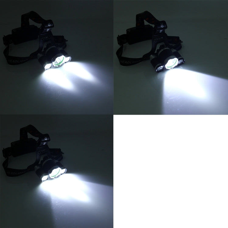 LED Headlamp High Power Bright Headlight , 3 CREE T6 with Charger, NO Including Batteries - Headlamp by buy2fix | Online Shopping UK | buy2fix