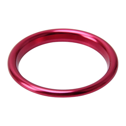 4 PCS Car Outlet Decorative Rings Aluminum Alloy Air Outlet Chrome Trim Ring Car Dashboard  Air Vents Cover Sticker Decoration for Audi A3(Magenta) - In Car by buy2fix | Online Shopping UK | buy2fix