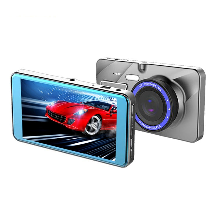 X96 4 inch 2.5D Full HD 1080P Multi-functional Smart Car Dual Lens Video Record Camera Support TF Card / Motion Detection -  by buy2fix | Online Shopping UK | buy2fix