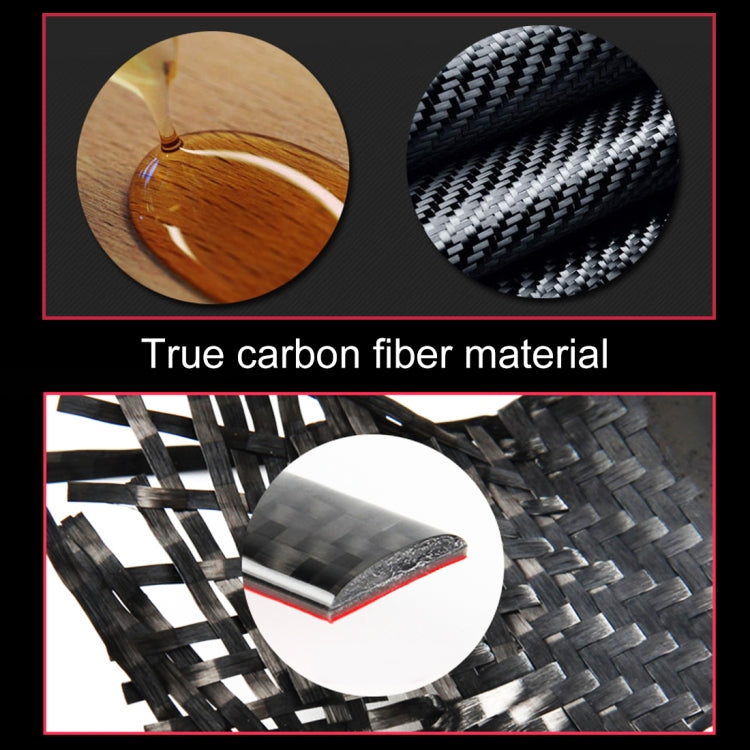 Car Carbon Fiber Water Cup Holder Decorative Sticker for Audi A4L / A5 / Q5 - Car Interior Mouldings by buy2fix | Online Shopping UK | buy2fix