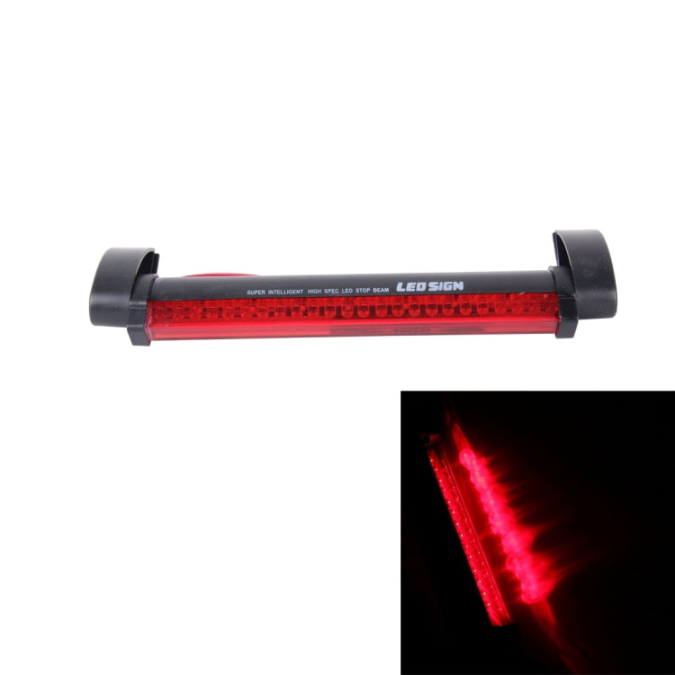 24 LEDs Red Light Car Third Brake Light, DC 12V Cable Length: 80cm - In Car by buy2fix | Online Shopping UK | buy2fix