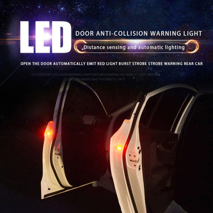 2 PCS Car Door Magnetic Warning Strobe Light Lamp(Colorful Light) - In Car by buy2fix | Online Shopping UK | buy2fix