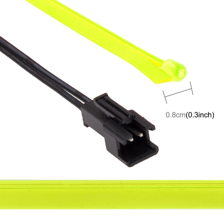 3m Cold Light Flexible LED Strip Light For Car Decoration(Fluorescent Green Light) - Atmosphere lights by buy2fix | Online Shopping UK | buy2fix