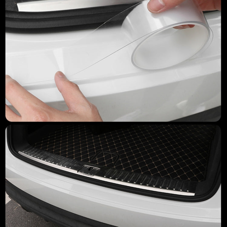 Universal Car Door Invisible Anti-collision Strip Protection Guards Trims Stickers Tape, Size: 5cm x 10m - Anti Collision Sticker by buy2fix | Online Shopping UK | buy2fix