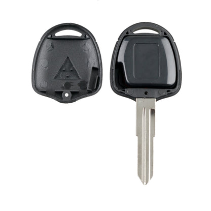 For MITSUBISHI 2 Buttons Intelligent Remote Control Car Key with 46 Chip & Battery & Left Slot, Frequency: 433MHz - In Car by buy2fix | Online Shopping UK | buy2fix