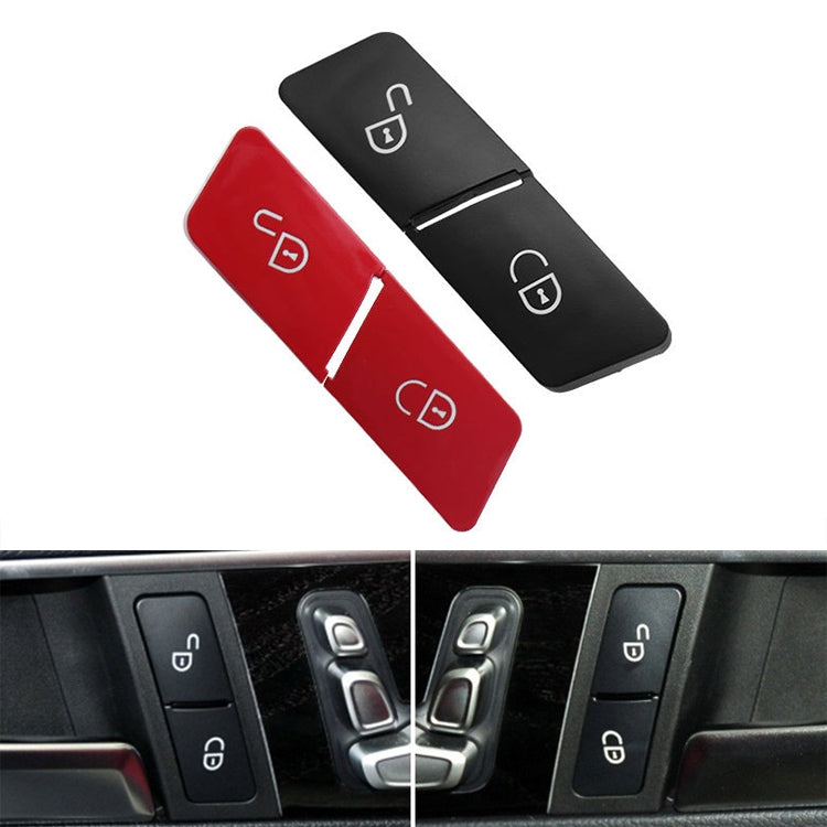 Car Left Side Door Lock Switch Buttons 2049058402 for Mercedes-Benz W204, Left Driving (Red) - In Car by buy2fix | Online Shopping UK | buy2fix
