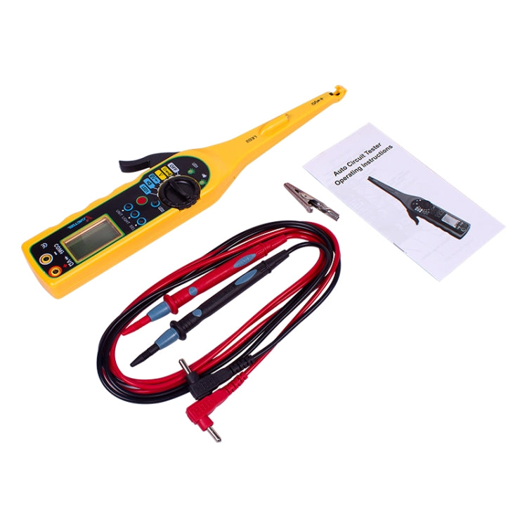 MS8211 Car Electric Circuit Tester (Yellow) - In Car by buy2fix | Online Shopping UK | buy2fix