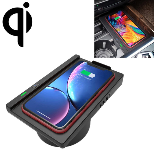 Car Qi Standard Wireless Charger 10W Quick Charging for 2014-2018 BMW X5 / X6, Left Driving - In Car by Baseus | Online Shopping UK | buy2fix