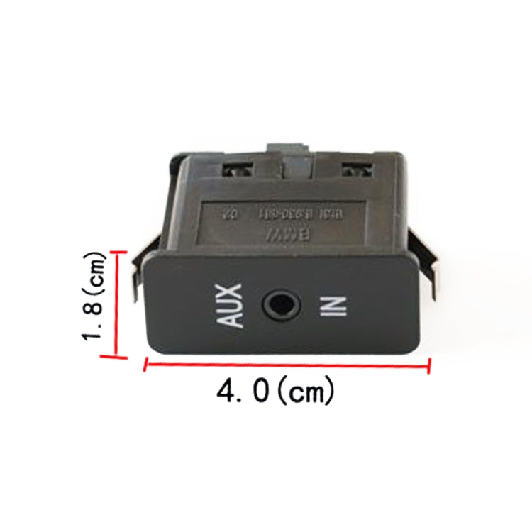 Car AUX Audio Interface for BMW X1 X3 - In Car by buy2fix | Online Shopping UK | buy2fix