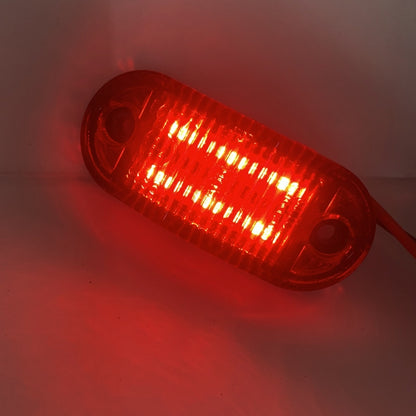 10 PCS MK-019 Car / Truck 6LEDs Side Marker Indicator Lights Bulb Lamp (Red Light) - In Car by buy2fix | Online Shopping UK | buy2fix