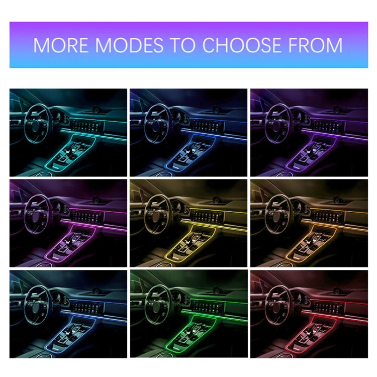 G201 5m Cigarette Lighter Car Colorful RGB Foot LED Atmosphere Light - In Car by buy2fix | Online Shopping UK | buy2fix